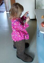 - Валенки, валенки...